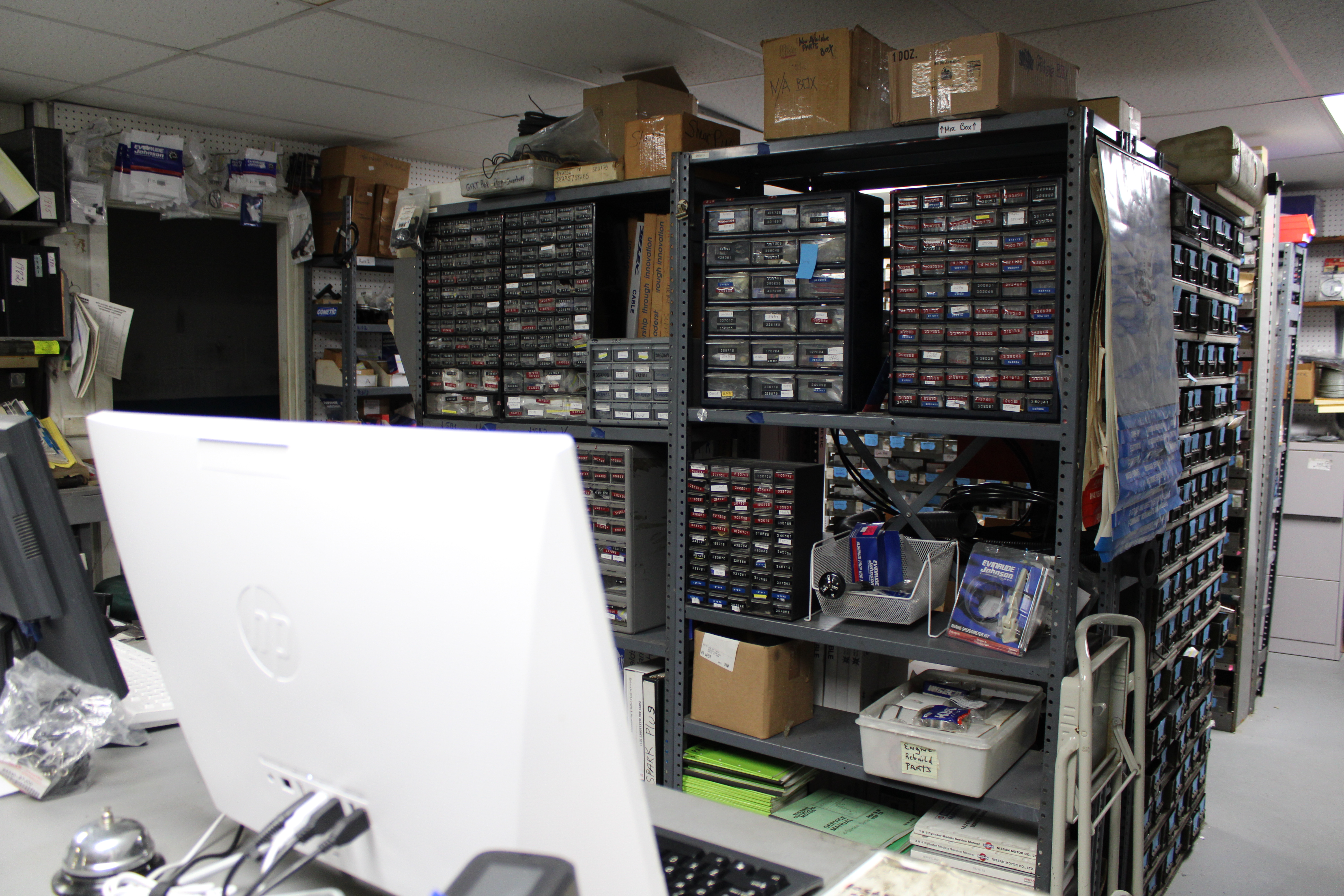 Parts Department Desk